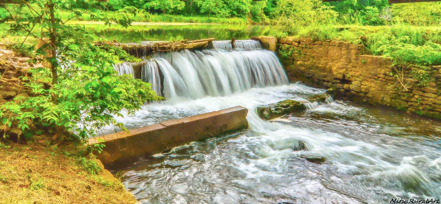 Moving water